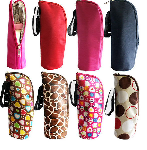 Latest Baby Thermal Feeding Bottle Warmers Mummy Tote Bag Hang Stroller Child baby insulated bottle bag