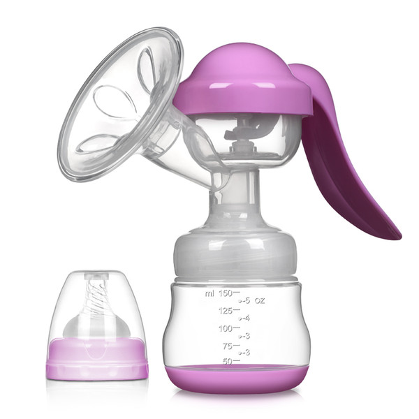 100% Food Grade BPA Free Silicone Manual Breast Pump