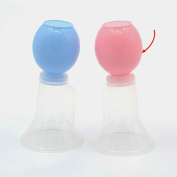 Manual Liquid Silicone Straight Breast Pump Squeeze Type Silicone Breast Pump Set Milk Collector