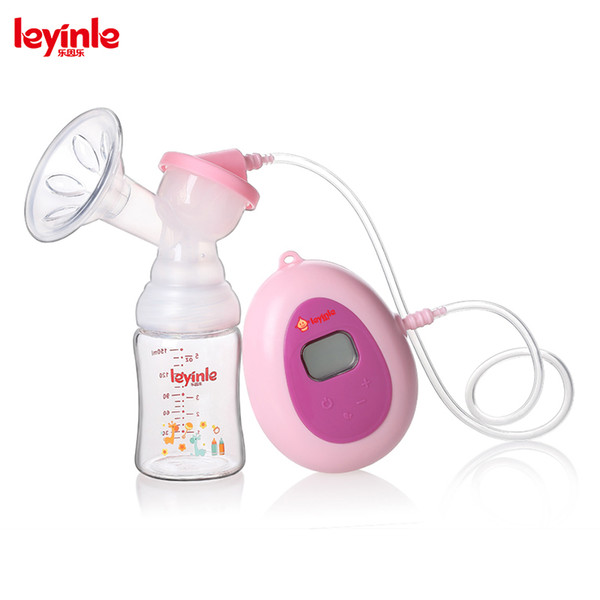 Food grade silicone breastpump, BPA free strong suction electric electronic feeding breast pumps, portable breastfeeding pump