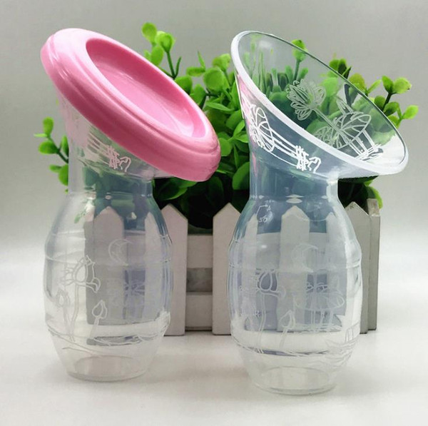 Food Grade Silicone Manual Pump BPA Free Easy Suction Silicone Breastpump with Chinese Pvc Box Packing