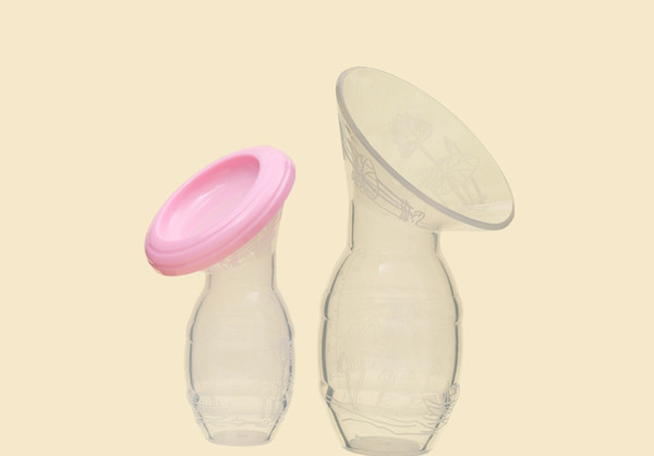 Manual Breast Pump Partner Breast Feeding Collector Automatic Correction Breast Milk Pump Nipple Suction Pump with Cover