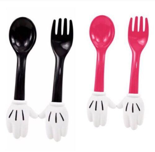 Retail The new baby's training assist food fork spoon Cartoon characters spork spork child