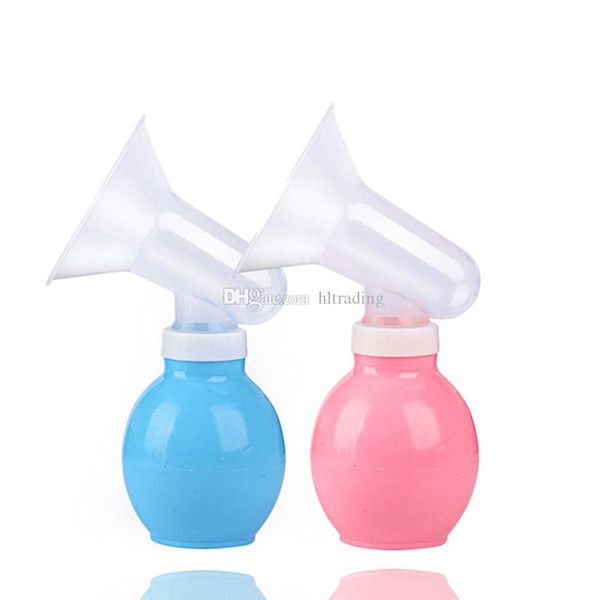 Portable Manual Breast Pump Breast Feeding Collector Anti-overflow Breast Milk Pump 2 colors C5835