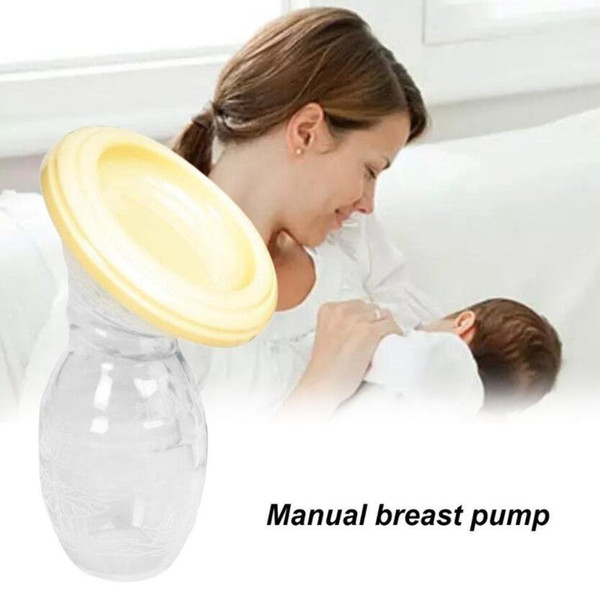 Manual Breast Pump Feeding Collector Automatic Correction Breast Milk Sucking Device Breast Milk Pump Nipple Suction Pump with Cover KKA6477