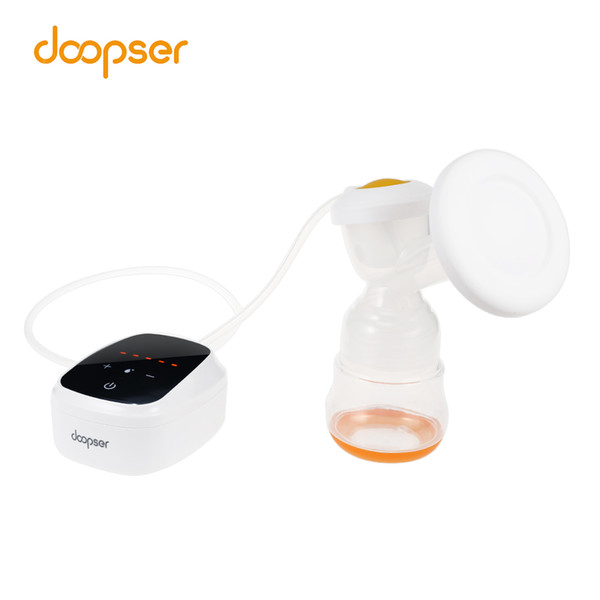 Doopser Intelligent Breast Pump Touch Screen LCD Breast Pump Electric USB Feeding Breast Milksucker For Maternity Baby Nursing