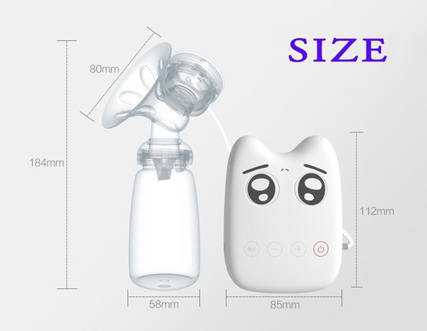 USB Electric Breast Pump Automatic Massage Feeding BPA Free Nipple Pump Convenience Baby Sucking Product NB