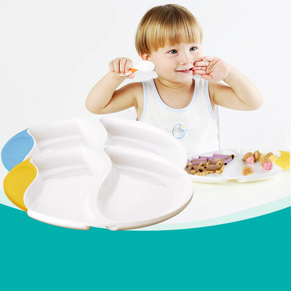 New Arrival Baby Infant Feeding Plate Children Easy Grip Training Tableware Plate BPA Free Children Dinner Free Shipping