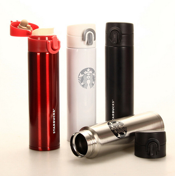 10 different Colors Starbucks Thermos CUP Vacuum Flasks Thermos Stainless Steel Insulated Thermos Cup Coffee Mug Travel Drink Bottle