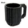 Build-On Brick Mug Building Blocks Mugs DIY Block Puzzle Mug Build-On Brick creative Mug Coffee Cup 350ML Creative decompression cups b1224