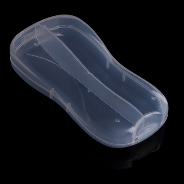 Portable Plastic Spoon Fork Travel Transparent Tableware Box Storage Organizer Case Useful Tool