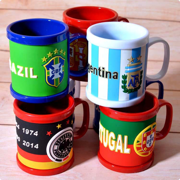 Russia World Cup Mugs National Flag Football Cup Water Drinking Coffee Mug Ceramic Tea Milk Cup with Handle Hydration Gear