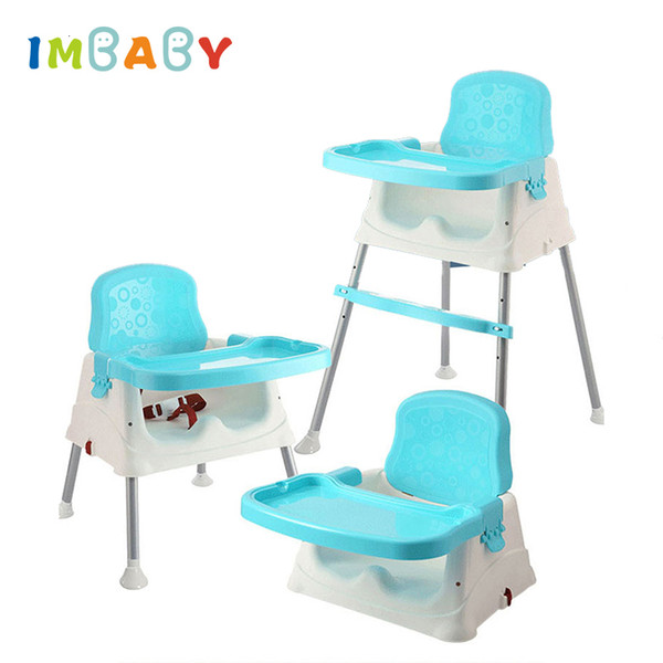 IMBABY High Chair Feeding Chair Baby Chair Booster Seat Children Adjustable Folding Chairs Kids Highchair Seat Baby Eating Seats CJ191115