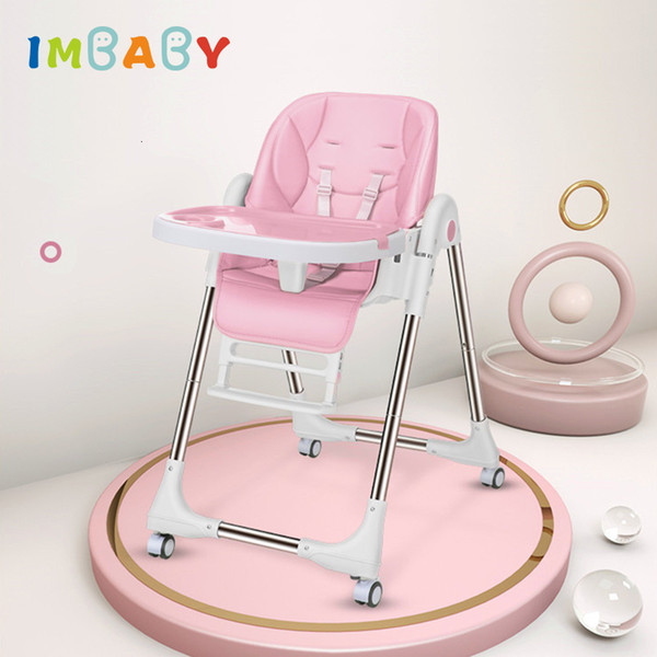 IMBABY High Chair for Feeding Baby Breastfeeding Chair kinderstoel kussen Kids Eating Children Feeding Dining Table CJ191115