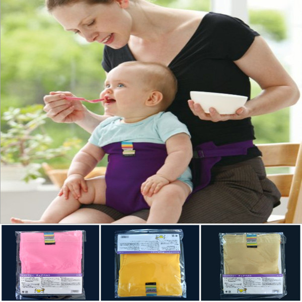 Baby Sack Seats Portable High Chair Shoulder Strap Infant Safety Seat Belt Toddler Feeding Seat Cover Harness Dining Chair Seat Belt LC679-1