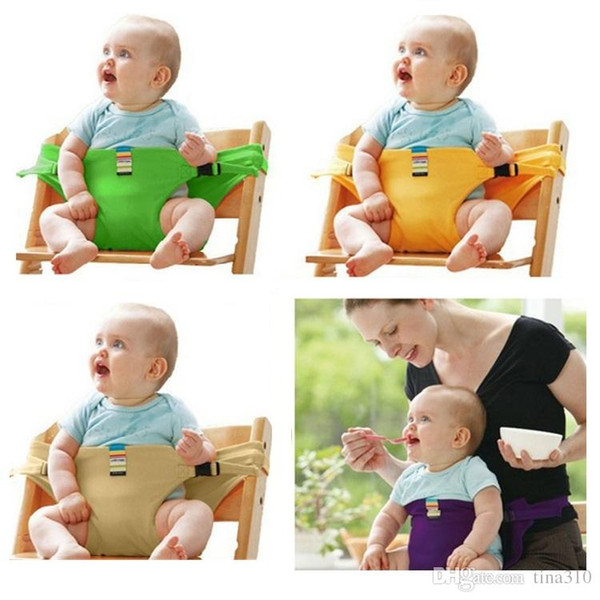 New Portable Baby Chair Infant Seat Dining Lunch Baby Feeding Chair Seat Safety Belt Feeding High Chair Baby Chair B0589