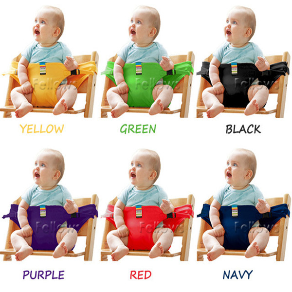 Baby Sack Seats Portable High Chair Shoulder Strap Infant Safety Seat Belt Toddler Feeding Seat Cover Harness Dining Chair Seat Belt LC679-1