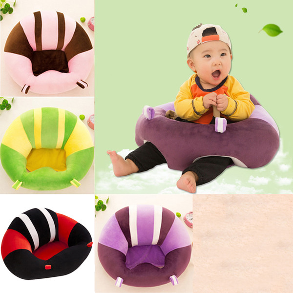 Baby Support Seat Infant Soft Cotton Protective Pillow Snuggle Buns Warm Sitting Chair for 3-12 months