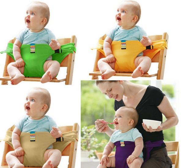 Dining chair Baby Stroller Seat Portable Baby High Chair Booster Safety Seat Strap Harness Dining Seat Belt Stroller Accessories