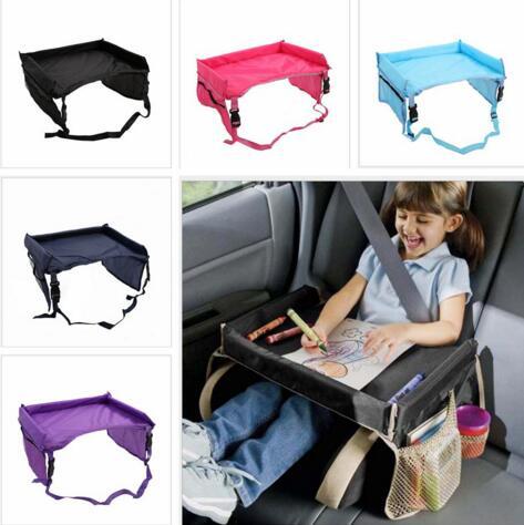 Baby Table Cover Snack Play Tray Buggy Snack Pushchair Infant Waterproof Table Cover Toddlers Car Seat Cover Toys Storage Organizer LT07