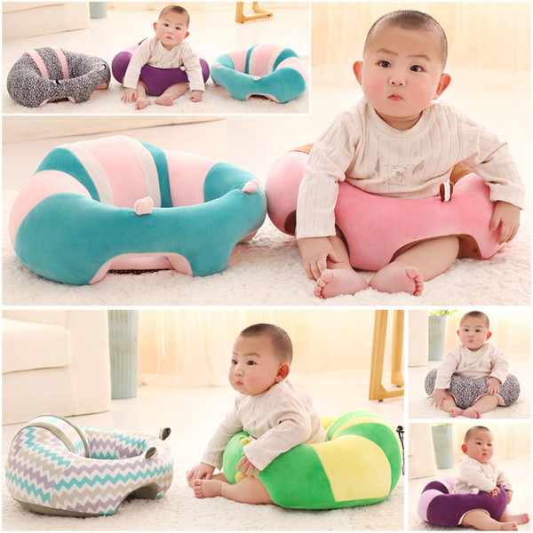 Plush Safety Eat Baby Chair Seat Soft Support Infant Seat Child Pillow Cushion Sofa Chairs LLA330