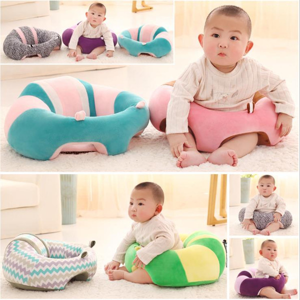 14 Styles Baby Support Seat Plush Soft Baby Sofa Seat Infant safe Pillow Cushion Sofa For 3-6 Months Sitting Learning Posture XXP112