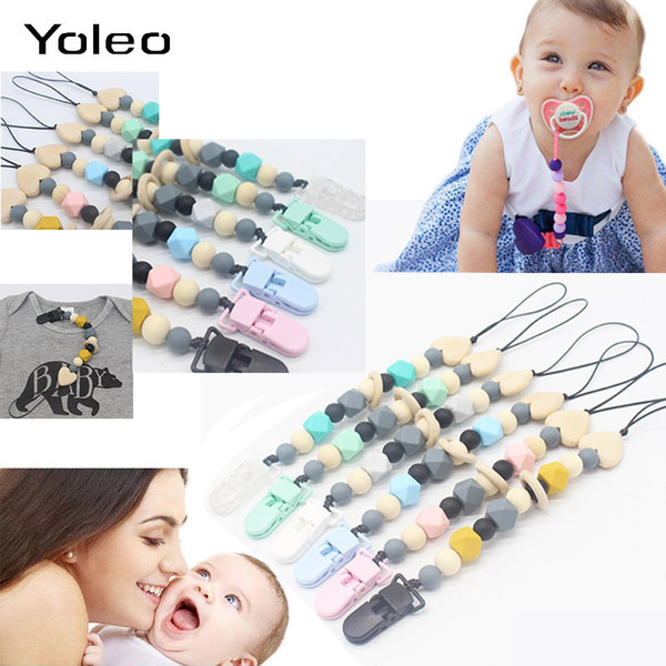 Baby Pacifier Clips Pacifier Chain Dummy Clip Baby Clip Holder Nipple Chain Holder speenkoord chupetero