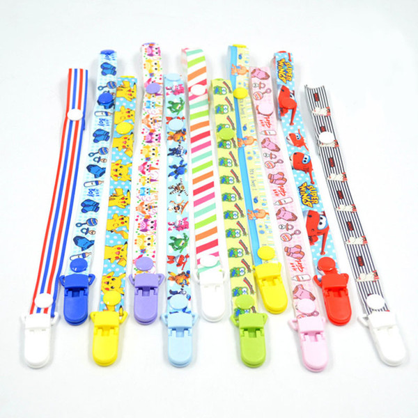 Baby chain pacifier clip Pacifier Chain clip for Babies Teat Holders Baby Pacifiers Clips for Dummy G0050