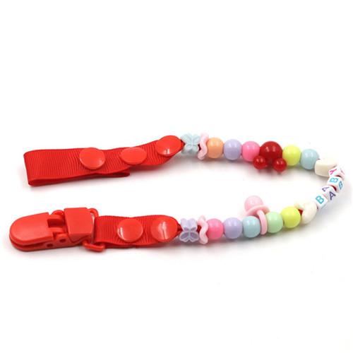 Baby Pacifier Clip Chain 7 Style New Baby Pacifier Clips Newborn Pacifier Chain Clip Stand Baby Christmas Gift