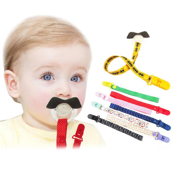 Baby Pacifier Clip Toddler Soother Nipple Strap Chain Kids Clip Holder Cartoon Pacifier Funny Teether Dummy DIY Molar Toy 33 Designs B11