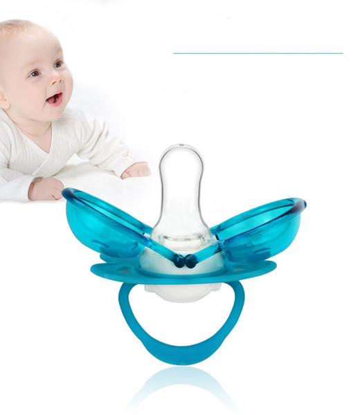 3 Size New Baby Pacifier Silicone Baby Nipples Kid Pacifier Care with Child Baby Accessory Automatic Closing Dustproof Nipple