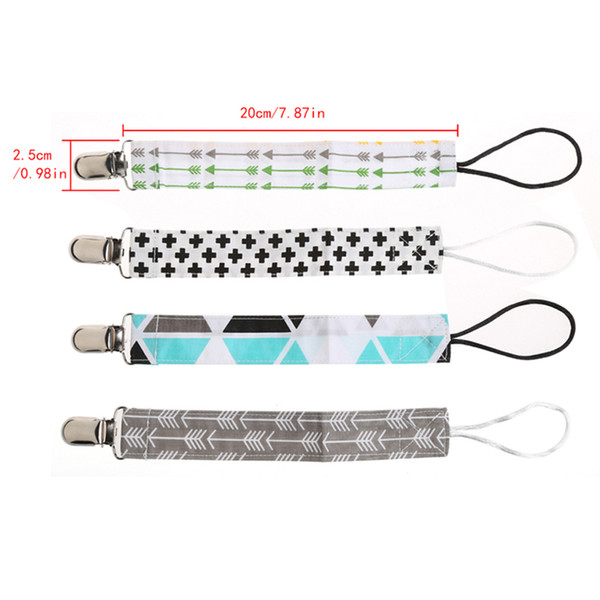4PC Baby Coon Pacifier Clip Baby Boys Girls Coon Dummy Pacifier Soother Nipple Strap Clip Chain Holder