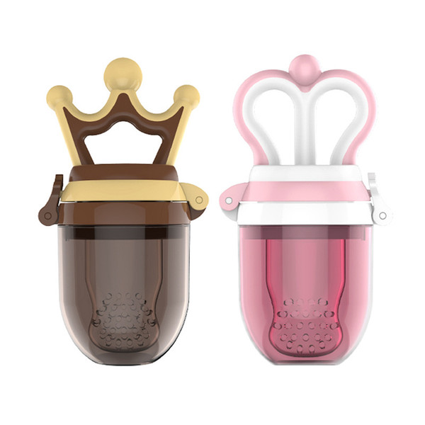 Lovely baby Pacifier Princess and prince infant fruit pacifiers Clips Fresh Food Milk Nibbler Feeder newborn Nipple Bottles C4614