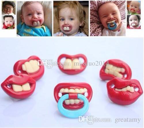 Wholesale 500pcs Safe Quality Baby Funny Pacifier Mustache Pacifier Infant Soother Gentleman bpa Baby Feeding Products DHL FEDEX Free