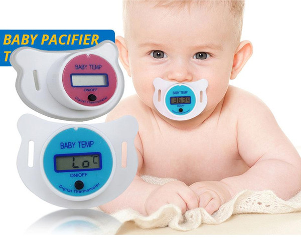 Baby Nipple Thermometer Medical Silicone Pacifier LCD Digital Children's Thermometer Health Safety Care Thermometer For Children