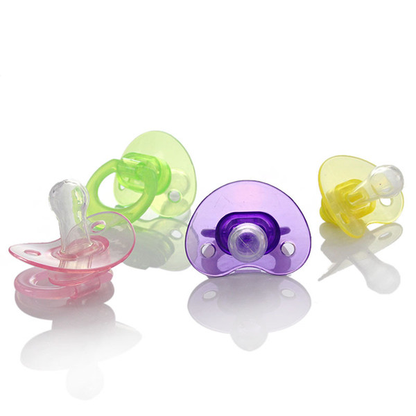 Mother and infant product round pacifier baby pacifier safety silicone sleeping and playing mouth