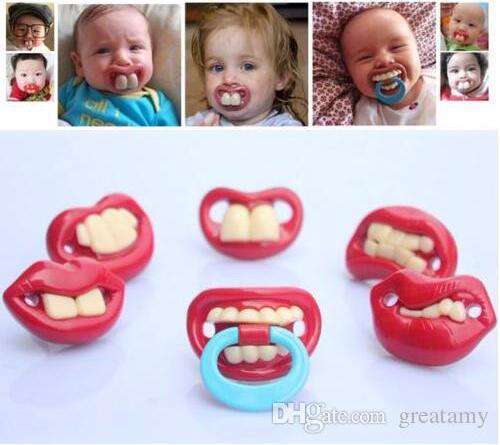 Wholesale 500pcs Safe Quality Baby Funny Pacifier Mustache Pacifier Infant Soother Gentleman bpa Baby Feeding Products DHL FEDEX Free