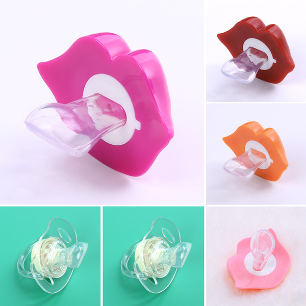 1PC Baby Pacifiers Safe Food Grade ABS Silicone Funny Baby Nipples Baby Infant Teeth Soothers Pacifiers 6 Styls