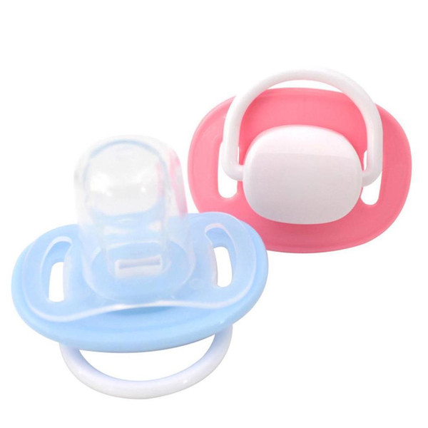 Newborn Kids Soft Silicone Orthodontic Dummy Pacifier Baby Teat Soother Nipple