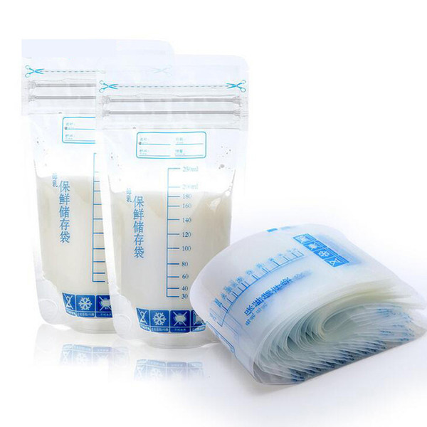 Breast milk storage bag 30 pieces / bag Baby Storage 250ml Disposable Practical and convenient breast milk Freezer Bags