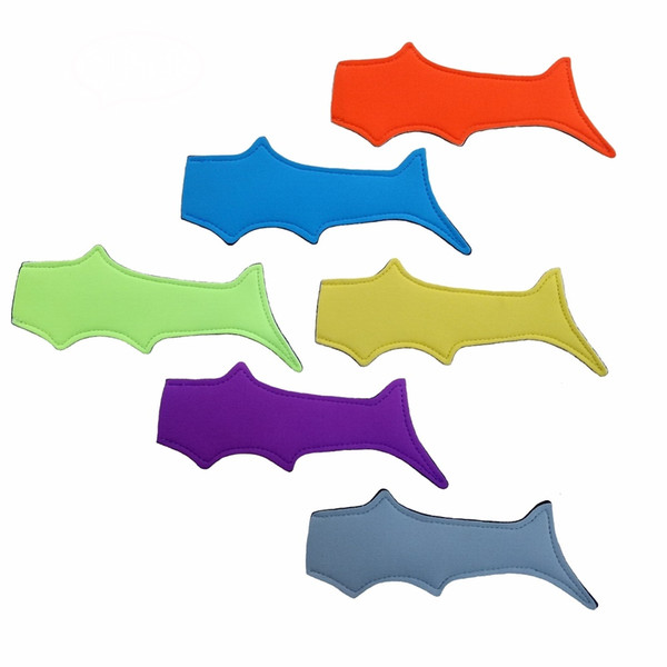 Popsicle sleeve Reusable Portable Functional Shark Creative Popsicle Ice Bag Ice Sleeves Freezer Holders for Ice Popsicle ELE306