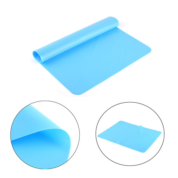 40x30cmTable Bowl Mat Coaster Non-slip Silicone Mats Baking Liner Best Silicone Oven Mat Heat Insulation Pad Bakeware Kid Table Mat Easy ZY1