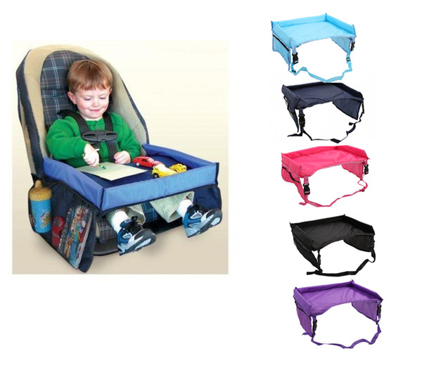 New Baby Kids Safety Waterproof Snack Car Seat Table Play Travel Tray Drawing Board 5 Size