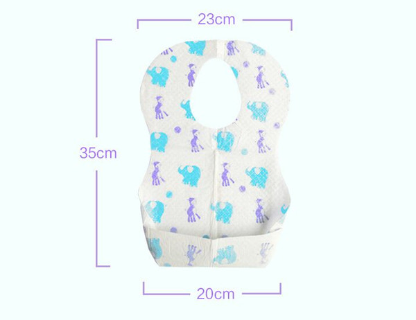 Disposable Item Infant Printed 6-24 Months Baby Drool Bibs With Pocket Bbay bibs