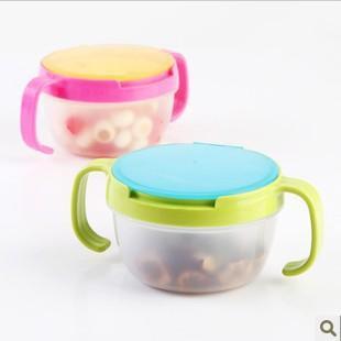 2018 Hot Infants Kid 360 Rotate Spill-Proof Bowl Dishes Tableware Baby Snack Bowl Food Container Feeding Children Assist Food