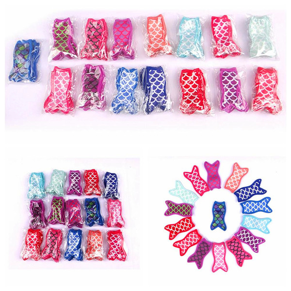 Ice Cream Holders Cute Mermaid Printing Sublimated Freezer Pop Popsicle Sleeves For Kids Summer Lily Kitchen Tools Popsicle Sleeve Tool