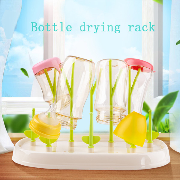 Bottle Dry Rack Baby Bottle Drain Drying Racks Baby Pacifier Feeding Cup Holder Bottles Cleaning Drying Rack Storage Nipple Shelf Free Shipp