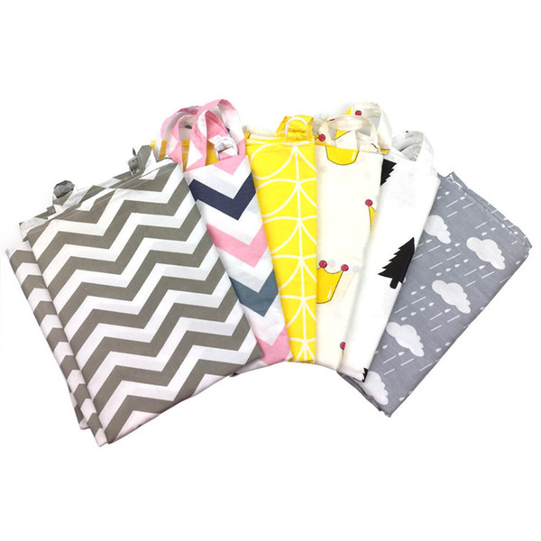 7 Style INS Udder Cover Baby Infant Breast feeding stripe Nursing Cover Cotton Cloth Towel Anti exposure mom Breastfeeding towel B11