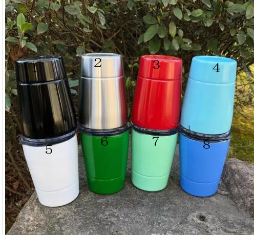 IN STOCK!!!8oz wine glasses Vacuum Insulated mug for Childern Stainless Steel cup with lid with straw 9oz kids mug 8color