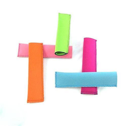 Ice Pop DIY Home Use Ice Cream Jelly Lolly Plastic Cushion Popsicles Set Simple Paragraph Mold Neoprene Popsicle